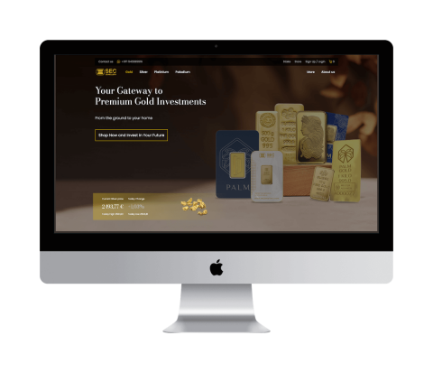 SECJewellery.com - Screenshot